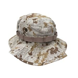 Tru Spec Desert Digital Camouflage Bucket Boonie Hat Fishing Hunting SIZE 7 3/4